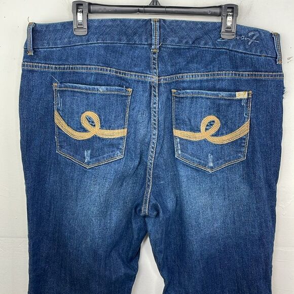 Seven7 Luxe Thalia Jeans distressed size 20 - Picture 5 of 12